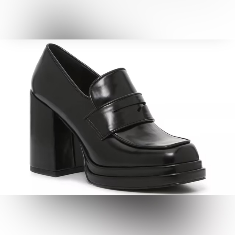 Steve Madden Black Loafers Slip-On Pingo Classic Design size 6M - Picture 6 of 8